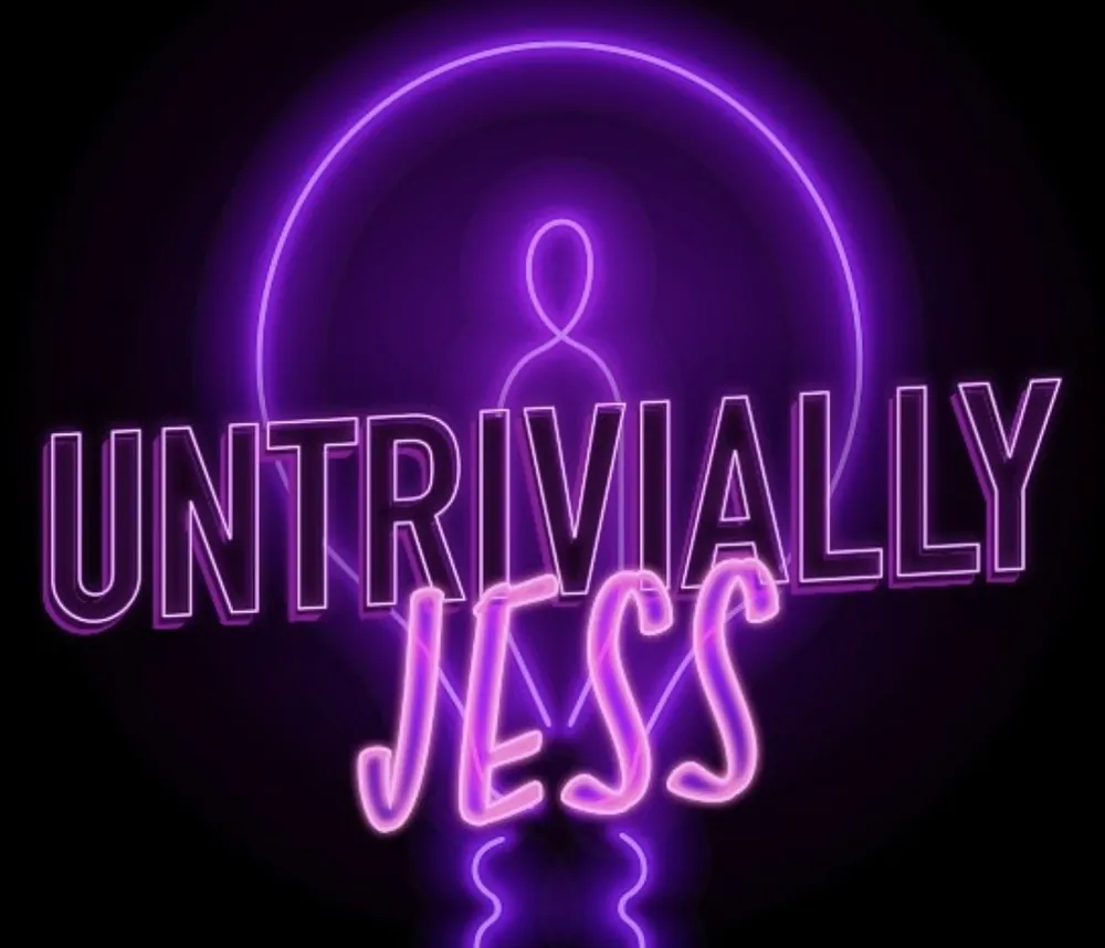 UntriviallyJess neon sign